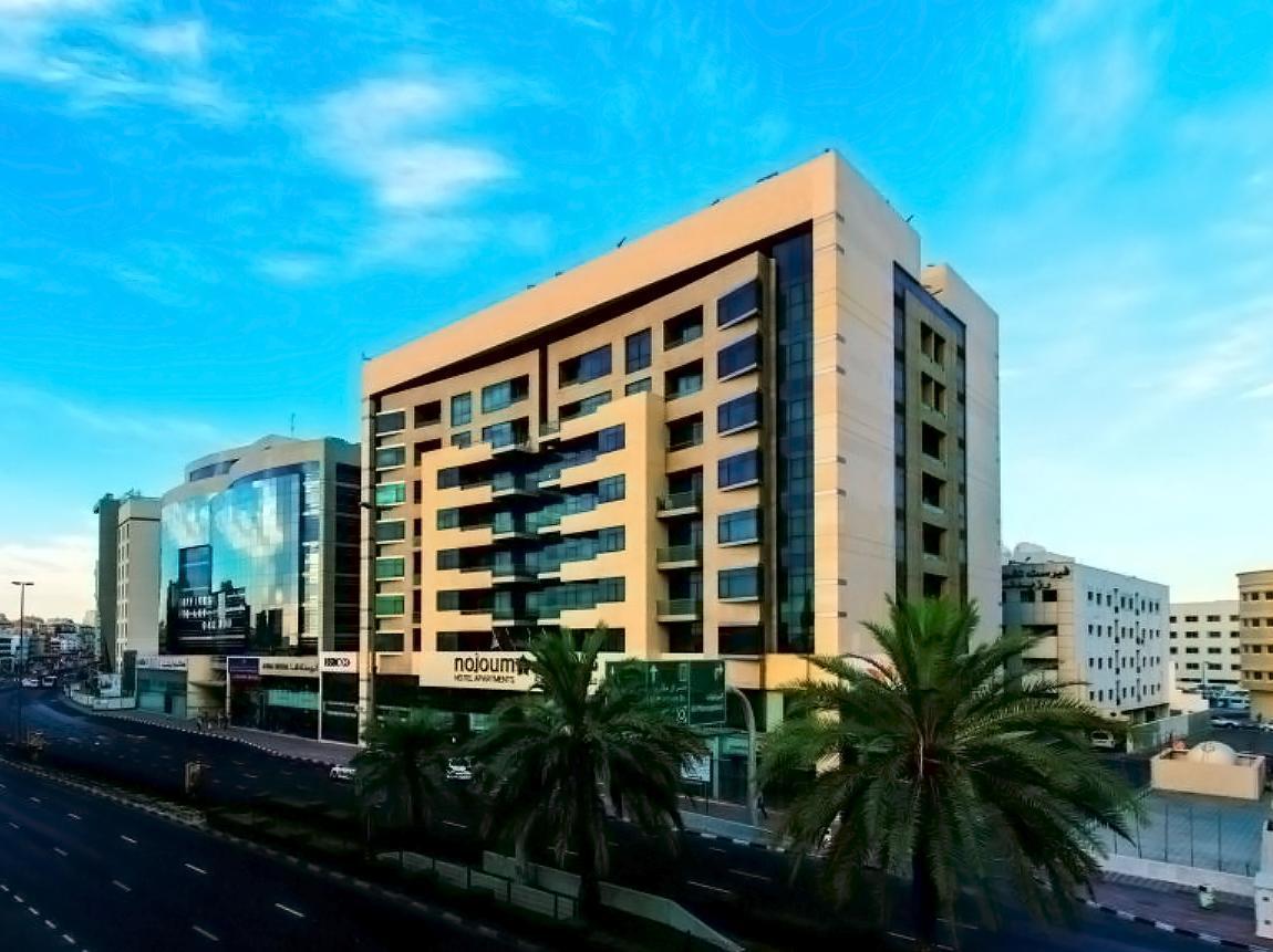 Nojoum Hotel Apartments Llc Dubai Exterior foto